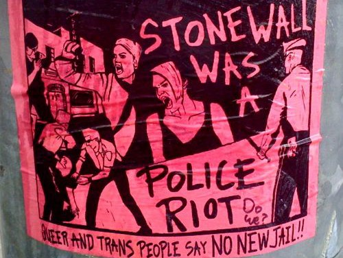 stonewall was an anti-police riot by trans women of color